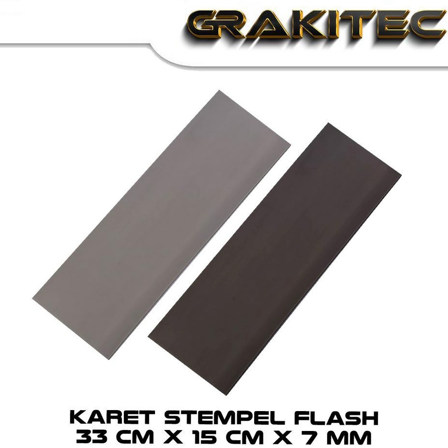 

Model Terkini Karet Stempel Flash 33 CM X 15 CM X 7 MM GRAKITEC Produk