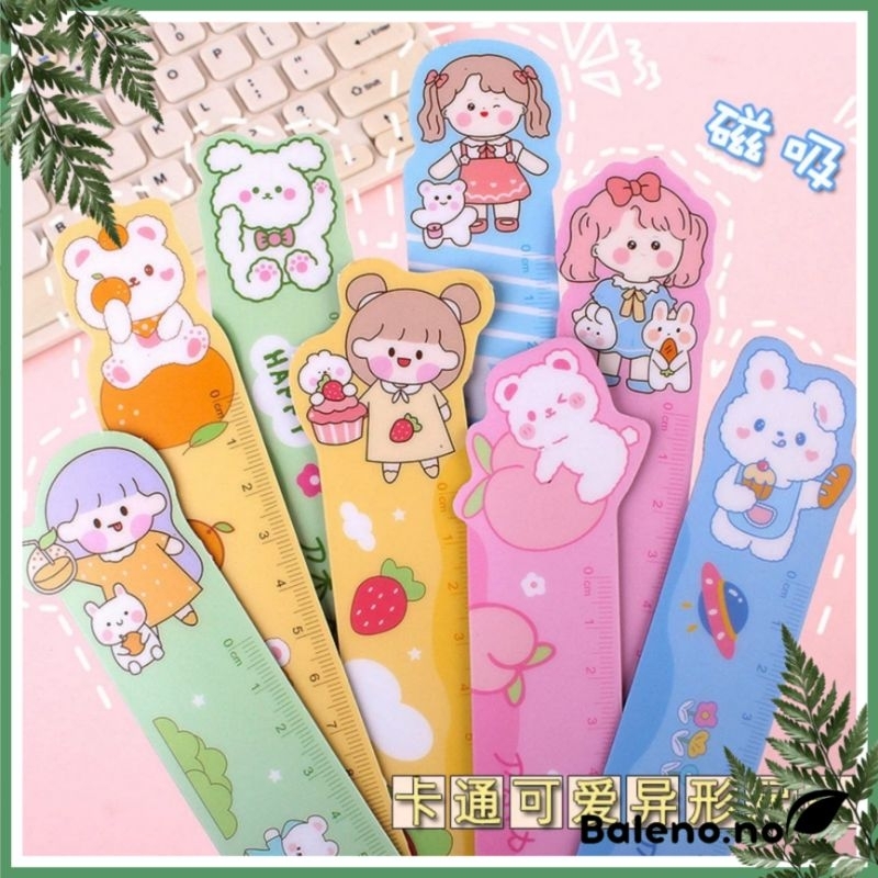 

[ 129 ] Penggaris Lentur Flexible Magnet Motif Lucu