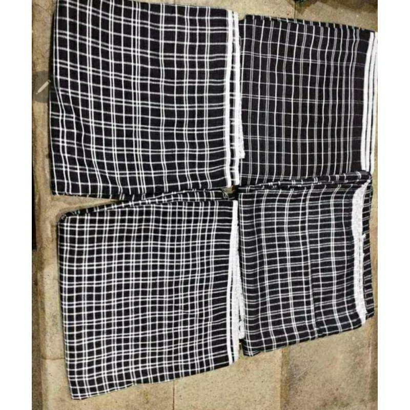 kain tenun Kembang Komak Ragi Genep sesekan Asli Lombok NTB