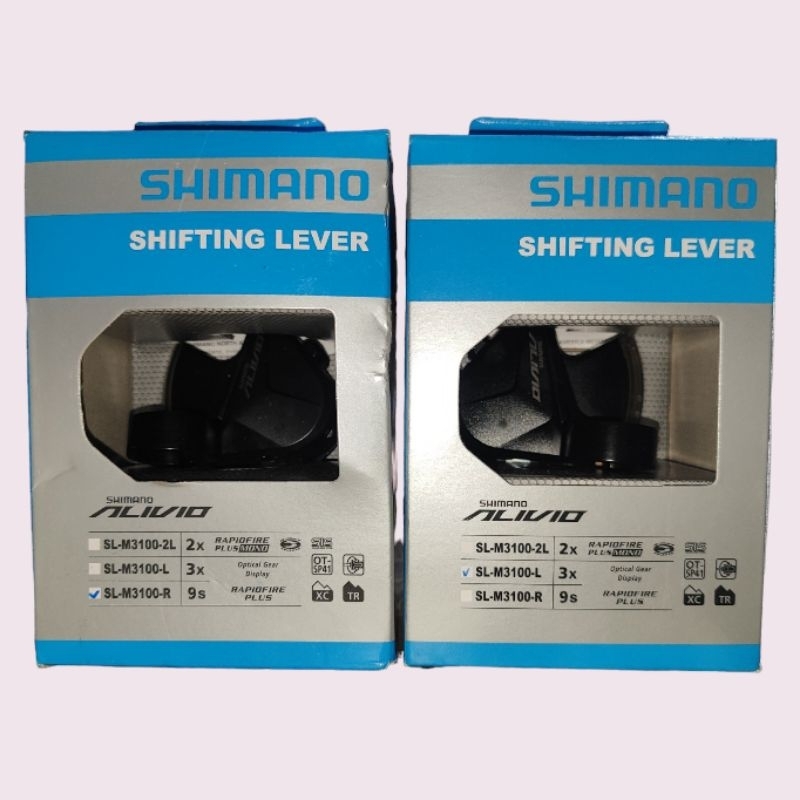 SHIFTER SHIMANO ALIVIO M3100 9 SPEED ORIGINAL