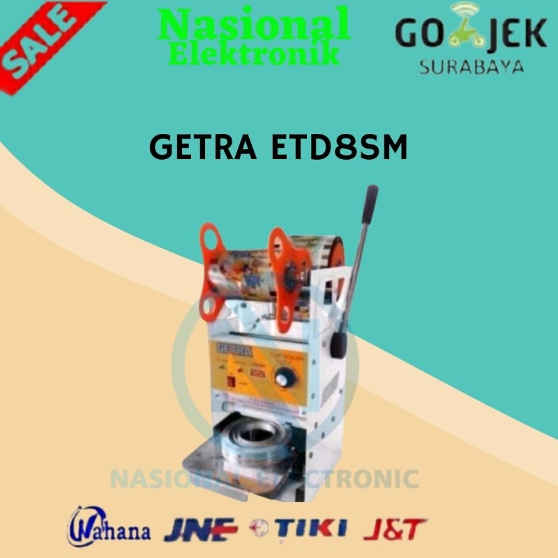 GETRA ETD8SM /CUP SEALER GETRA ETD 8 SM/CUP SEALER GETRA/CUP SEALER BOBA/CUP SEALER MINUMAN MANUAL C