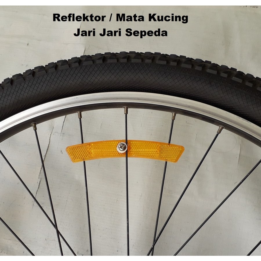 Reflektor Jari Jari Sepeda Mata Kucing Jari Jari Roda Sepeda