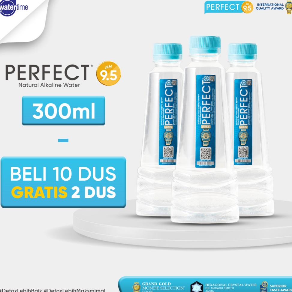 

Ready Perfect Alkaline Water 300Ml (Air Minum Isi 24 Botol ) t6i7n