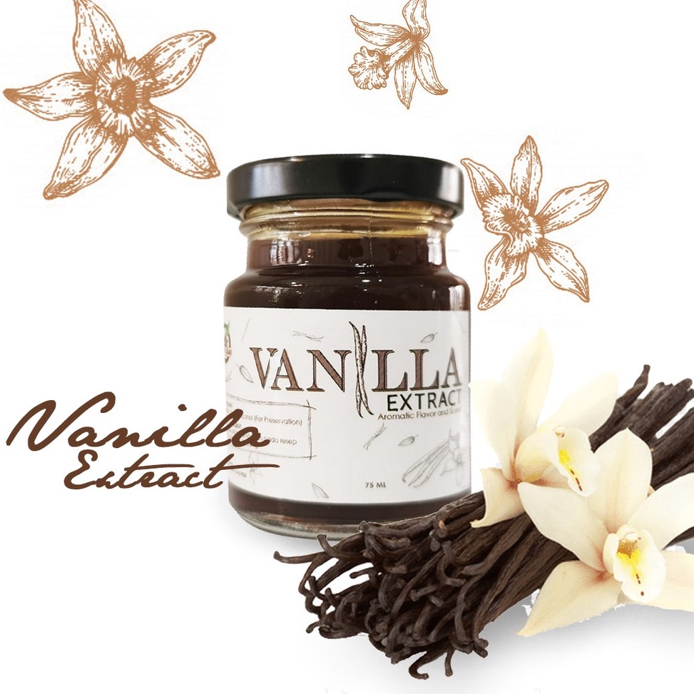 

COD!! Vanilla Extract 75ml Grosir ̿̿'