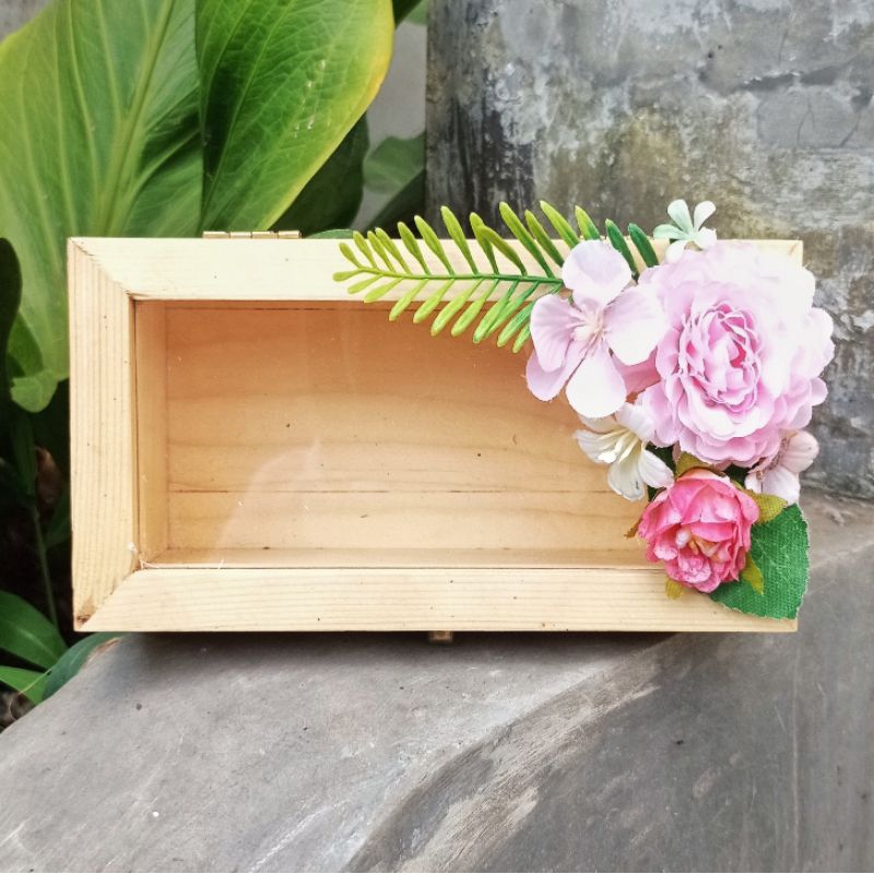 Kotak Uang Mahar Kayu Seserahan Pernikahan