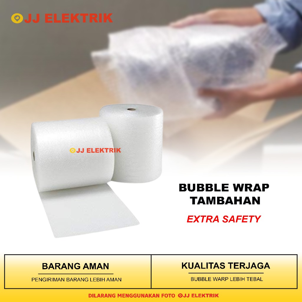 

Packing Bubble Wrap Tambahan Agar Lebih Aman