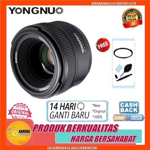 Yongnuo 50MM F1.8 For Nikon - Lensa Yongnuo