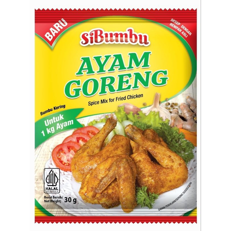 

SiBumbu Ayam Goreng 30g