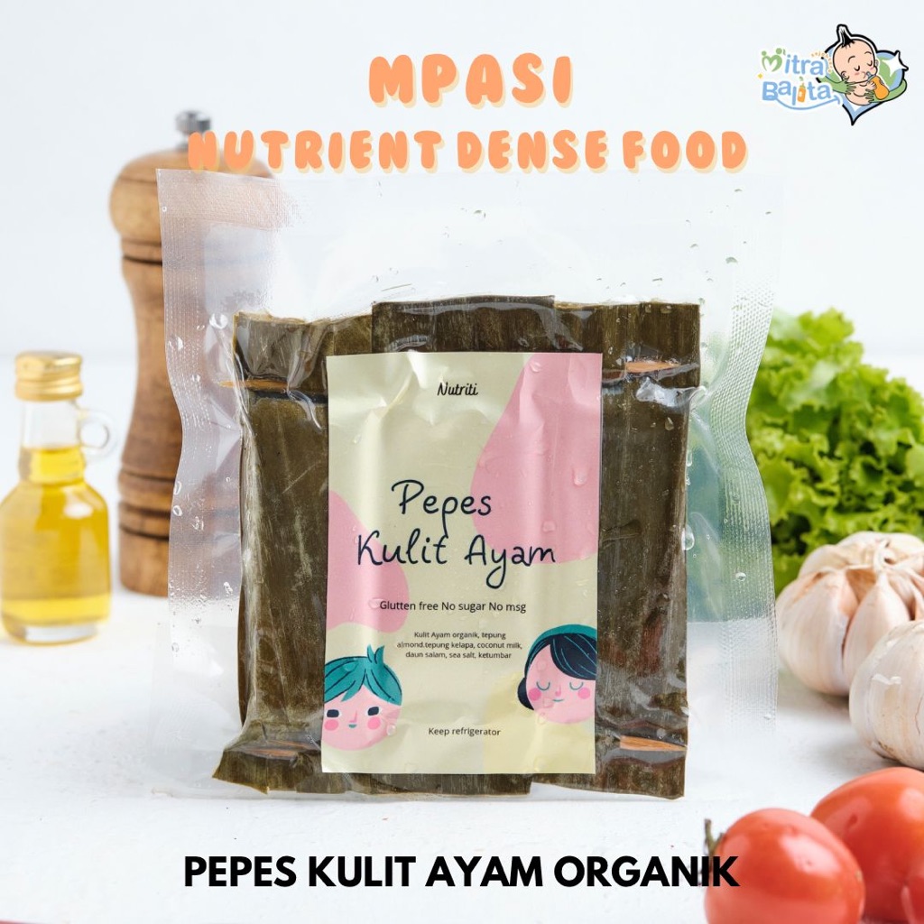 

Nutriti Pepes Kulit Ayam Organik (Wajib Baca Deskripsi)