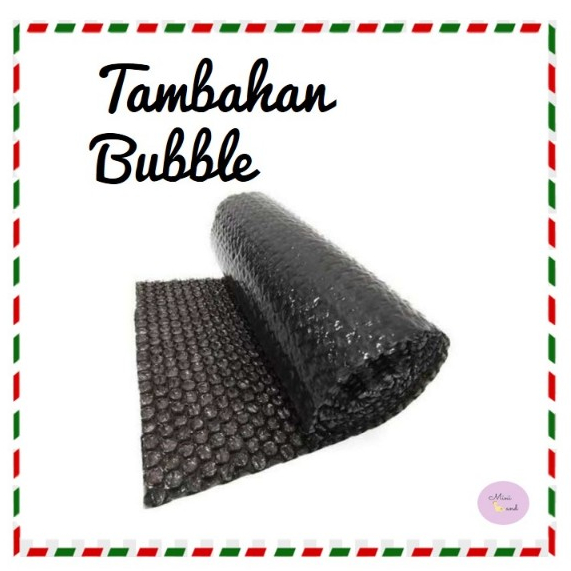 

Tambahan Bubble Untuk Packing Sehingga Lebih Aman, Bubble 3KG