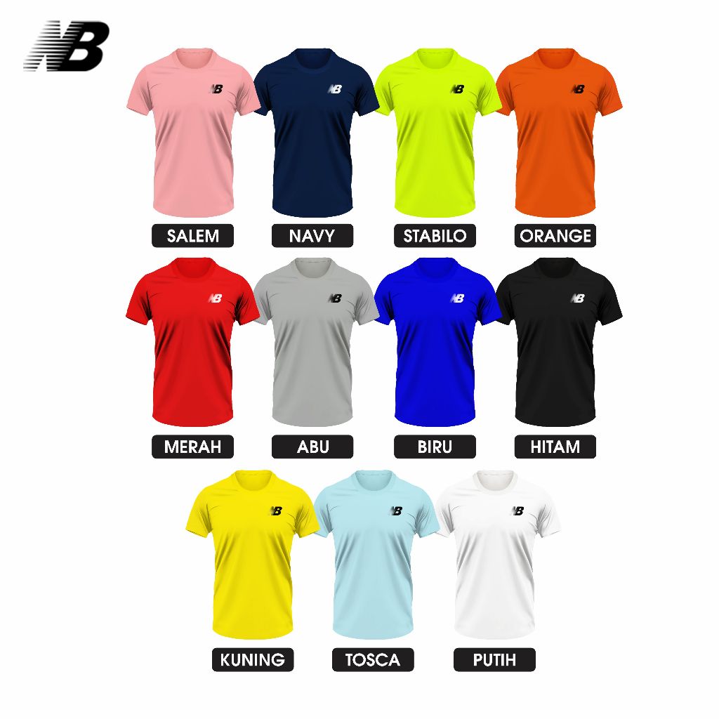 Hello.tuku Kaos polos Olahraga Running pria dan wanita , baju training pria, jersey olahraga, baju v