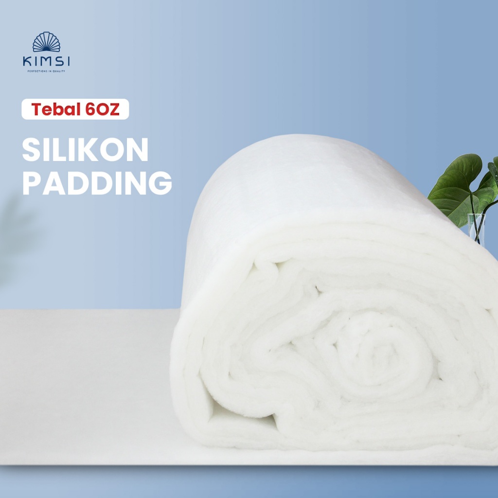 Silicon Dacron Padding Lembaran Tebal 6Oz Meteran Termurah 1 Meter