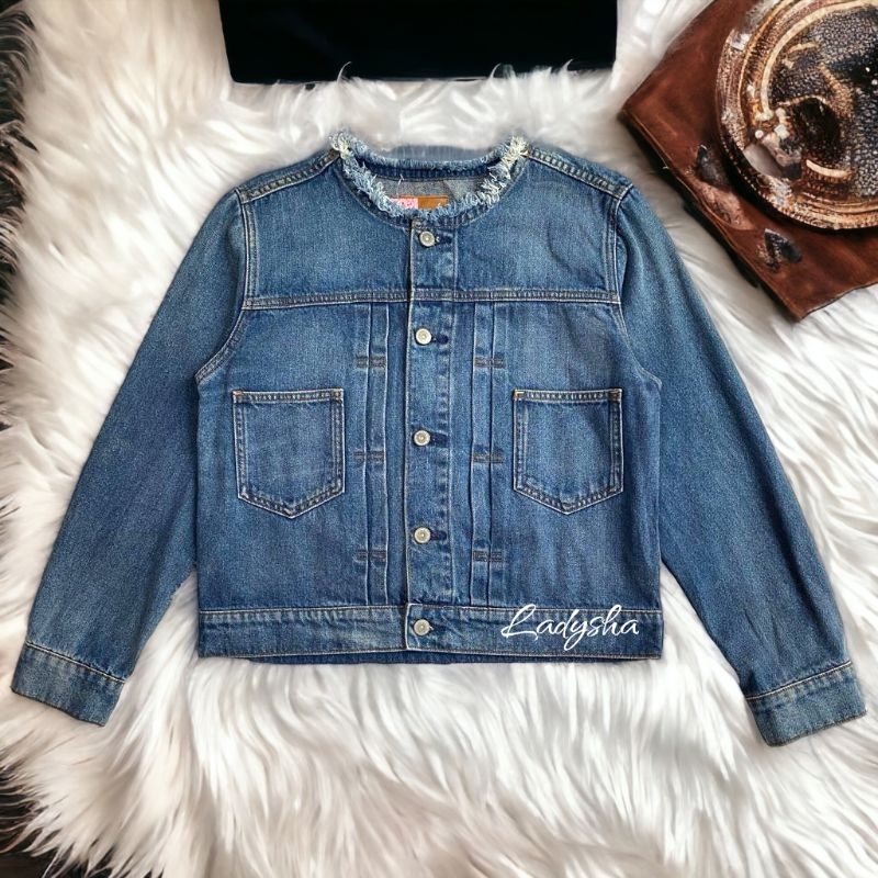 JEANS DENIM JACKET EARTH MUSIC & ECOLOGY