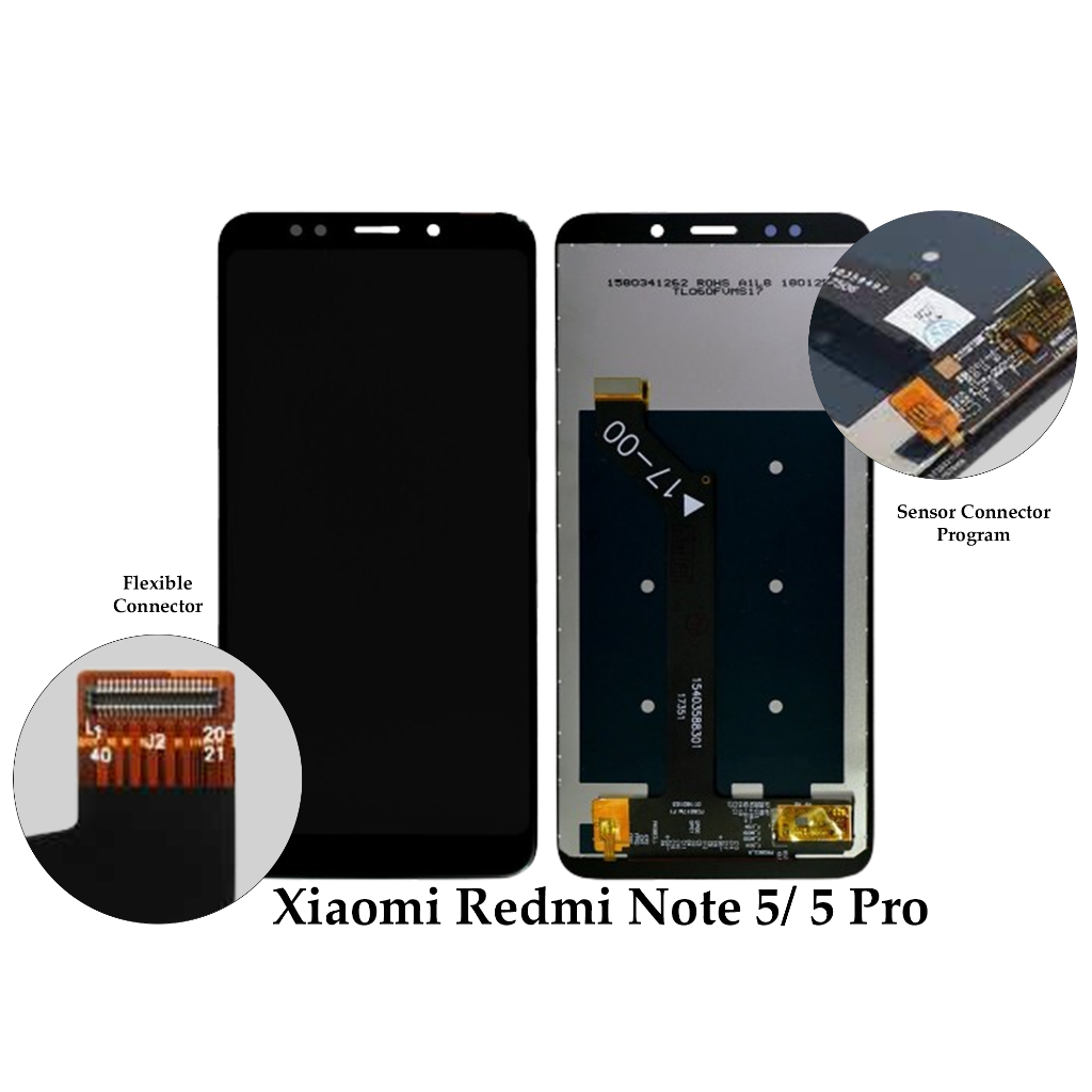 Xiaomi Redmi Note 5/5 Pro LCD Touch Screen Layar Sentuh Hp Original OEM