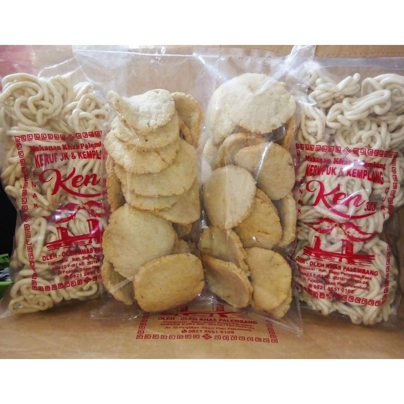 

1kg Kerupuk kemplang kulit ikan tenggiri spr