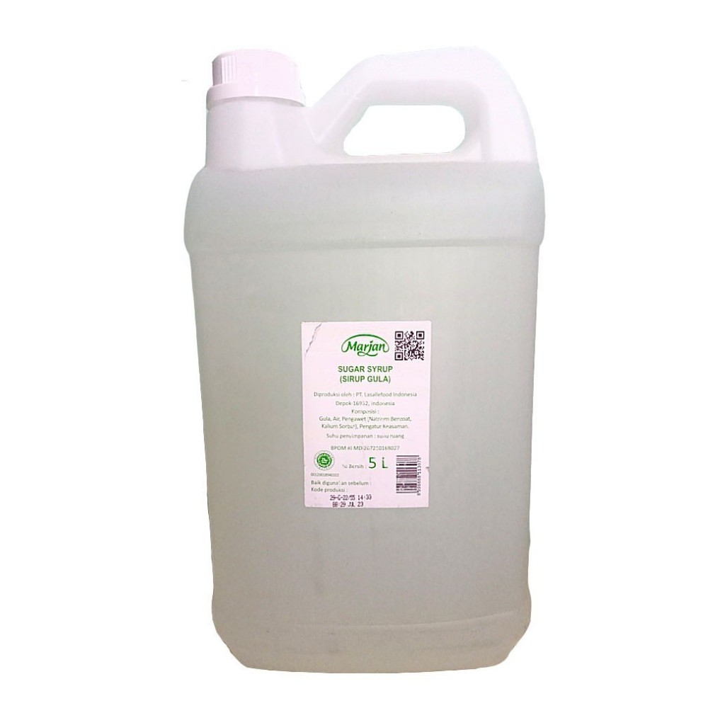 

gula cair marjan biasa jerigen 5 liter