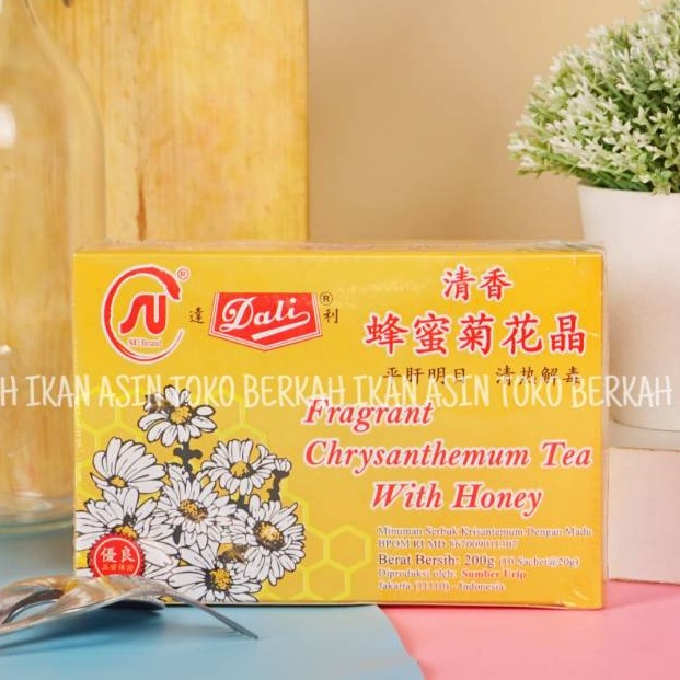 

[ITI] DALI Chrysanthemum Tea With Honey SU Brand 200gr / Teh Kembang Putih Dengan Madu 39