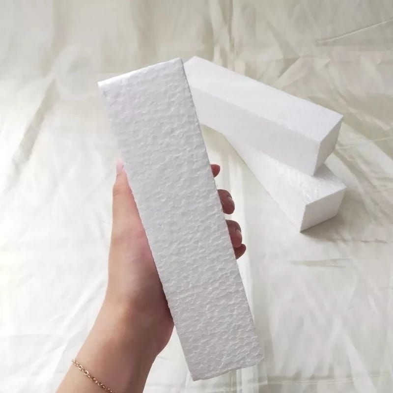 Busa Styrofoam 20x5x5cm Busa Buket Bunga Gabus Buket Bunga Busa Gabus Buket Bunga Busa untuk Buket B