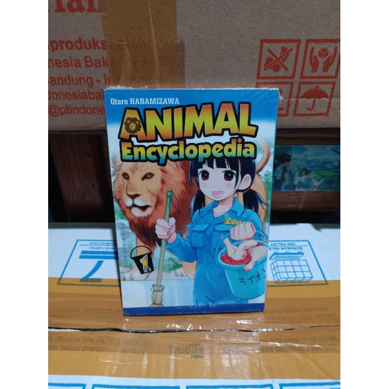 komik animal encyclopedia 1 segel / komik animal encyclopedia vol 1 segel