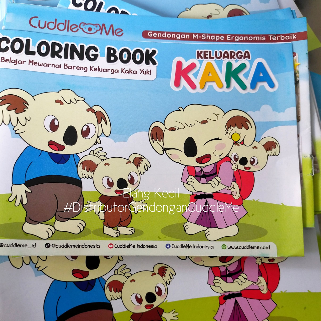 

Cuddleme Coloring Book Buku Mewarnai