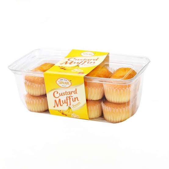 

Custard Muffin All Variant / Choco / Pandan/ Ori / Banana Flavour 220 gr