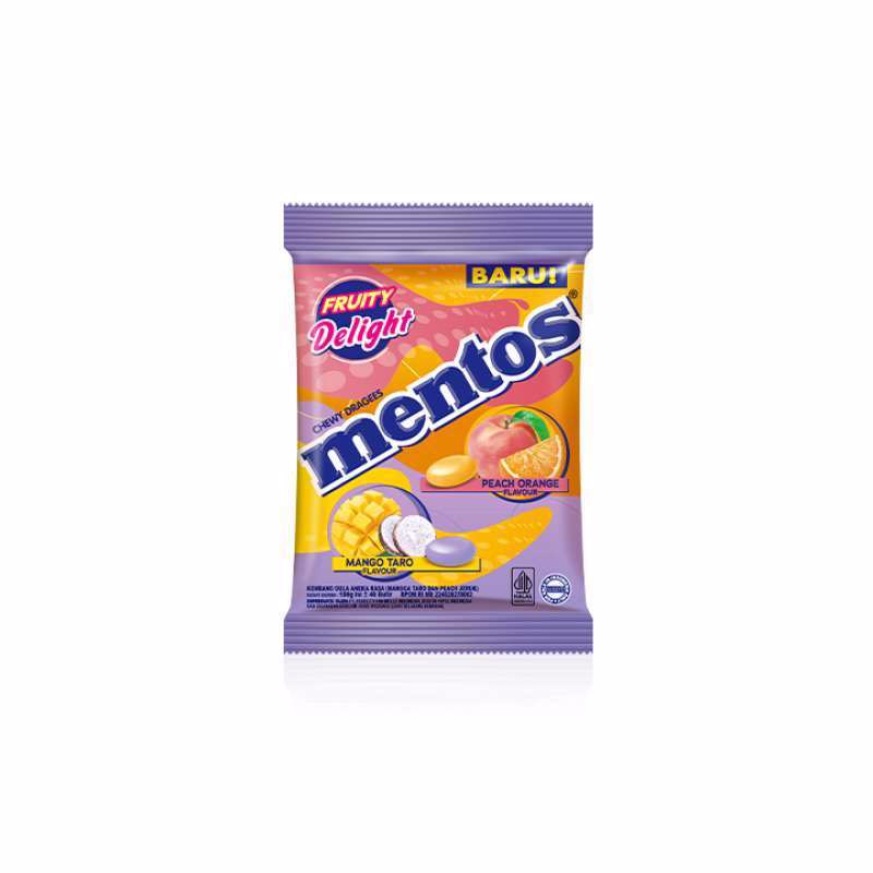 

Permen Mentos Fruity Delight isi 50 butir