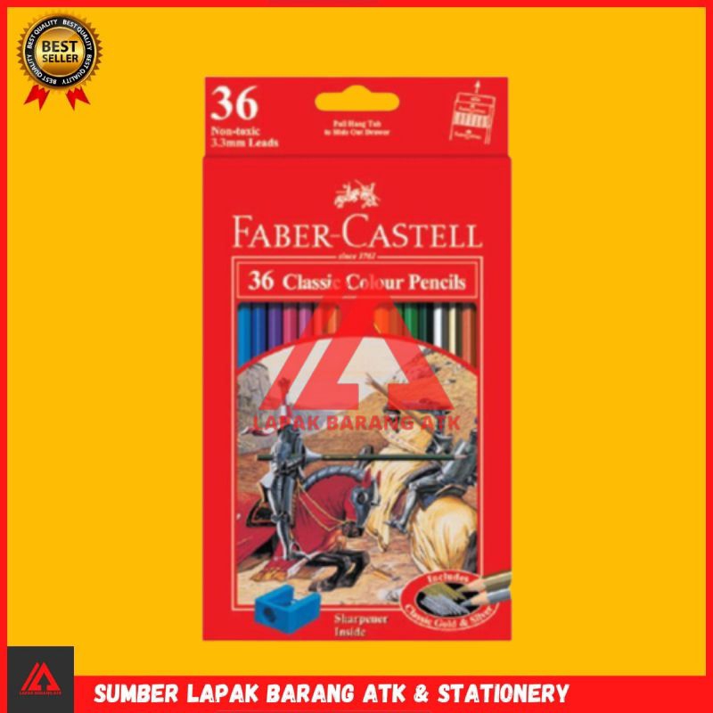 

Faber-Castell Pensil warna 36 Colour Classic