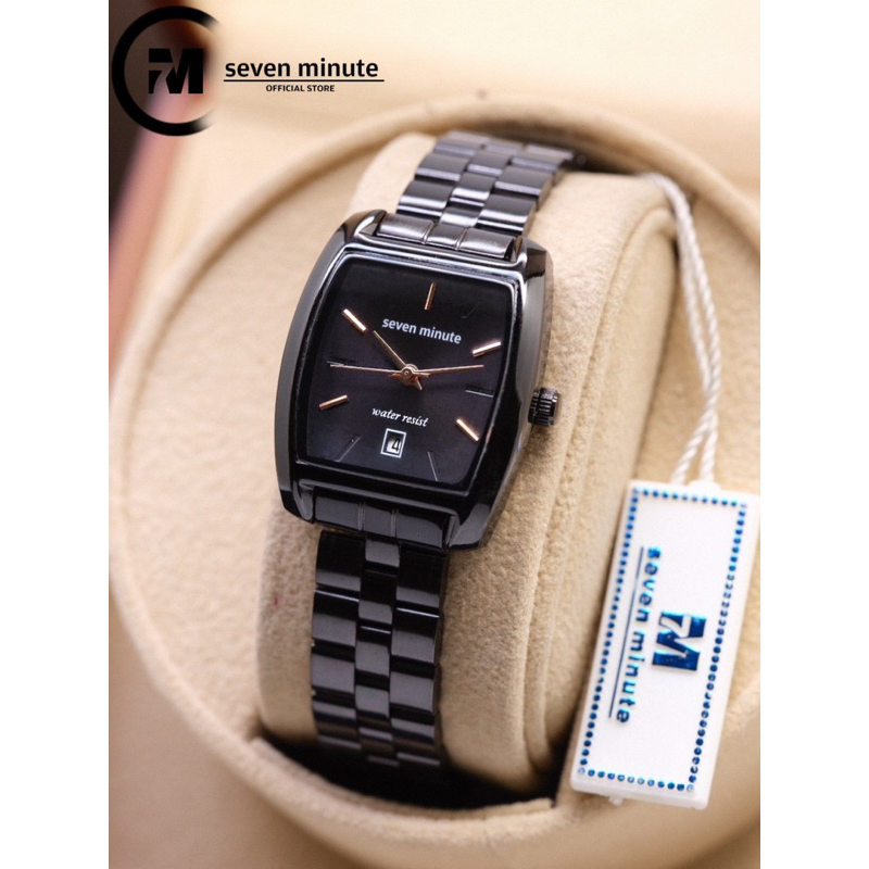 BISA COD ,,JAM TANGAN WANITA SEVEN MINUTE M726 ORIGINAL TANGGAL AKTIF SET BOX KARTU GARANSI free gif