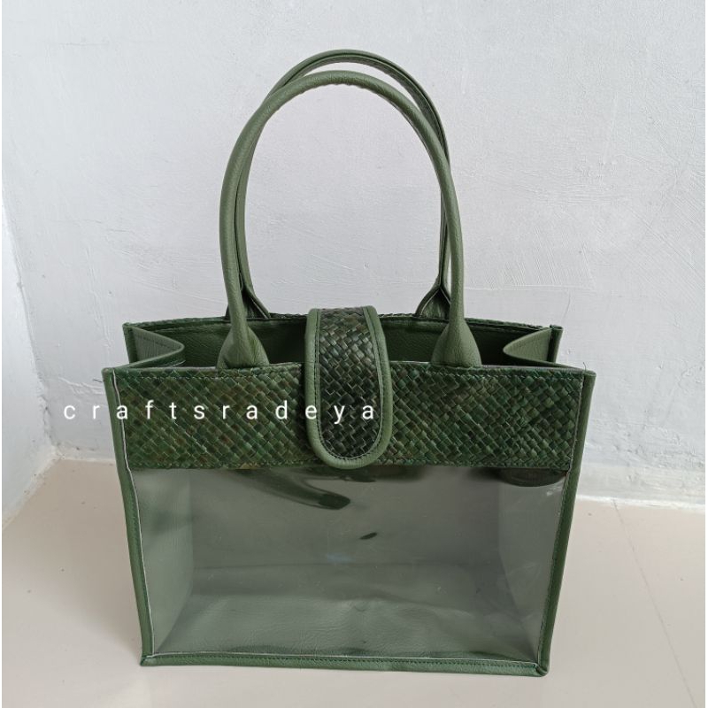

RB Tas Hampers Mika Tutup lidah Warna / Tas Kado premium