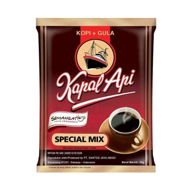 

Terk!!ni Kopi Kapal Api Special Mix Gula 10 x 20 Gr Terlarizzz