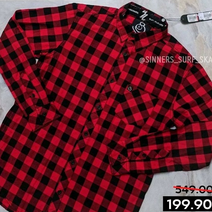 kemeja juice ematic original - size M