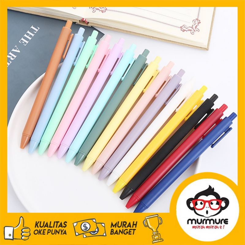 

MURMURE.ID | PULPEN MEKANIK POLOS PASTEL PENA LUCU PEN KARAKTER BOLPEN UNIK PN076