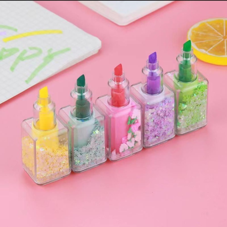 

QG Stabilo lucu bentuk cat kuku highlighter