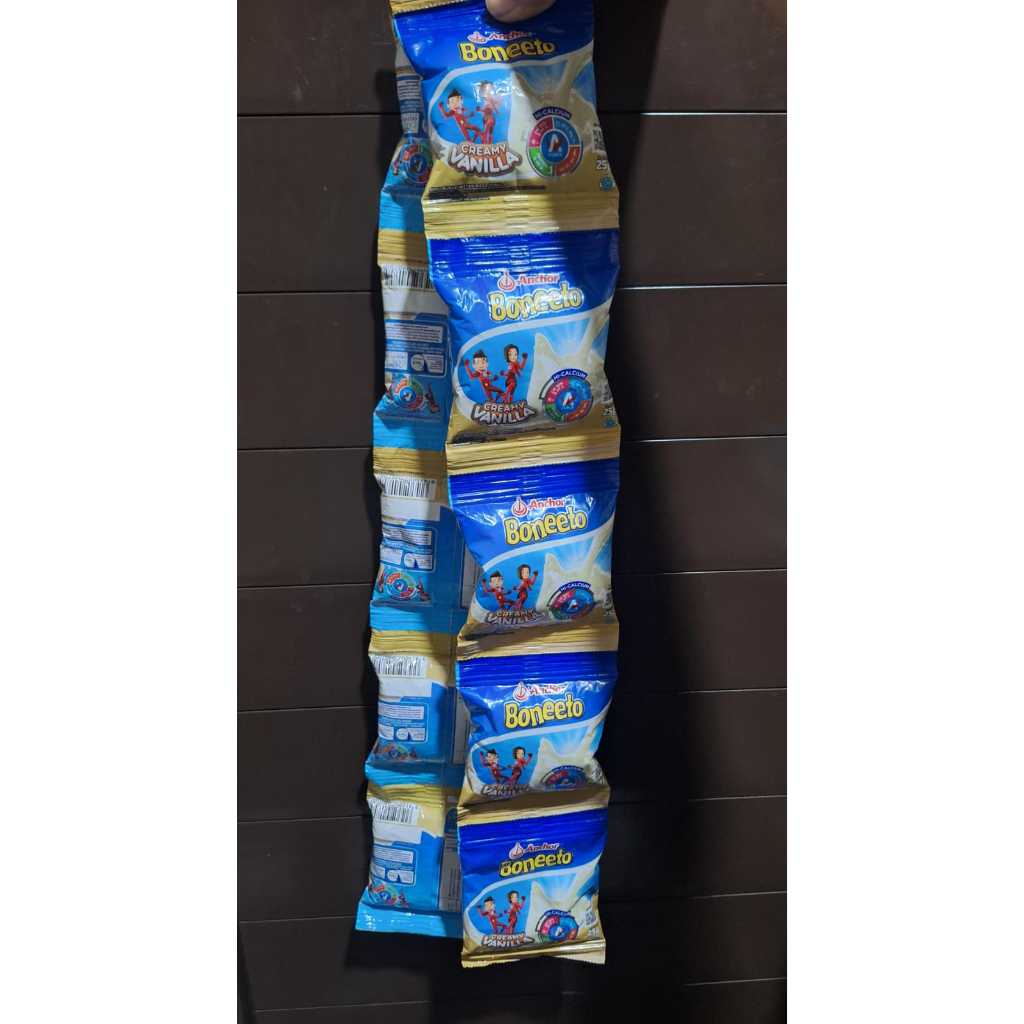 

SUSU RENCENG ISI 10PC BONETO // FRISIAN FLAG // ANLENE // HILO RENCENG (rijek kemasan)