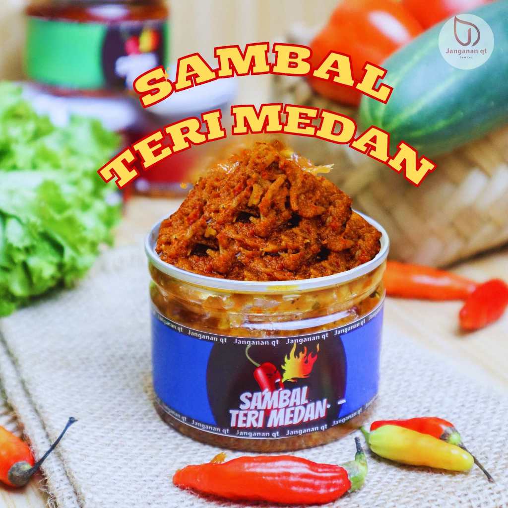 

Sambel / sambal teri medan janganan qt