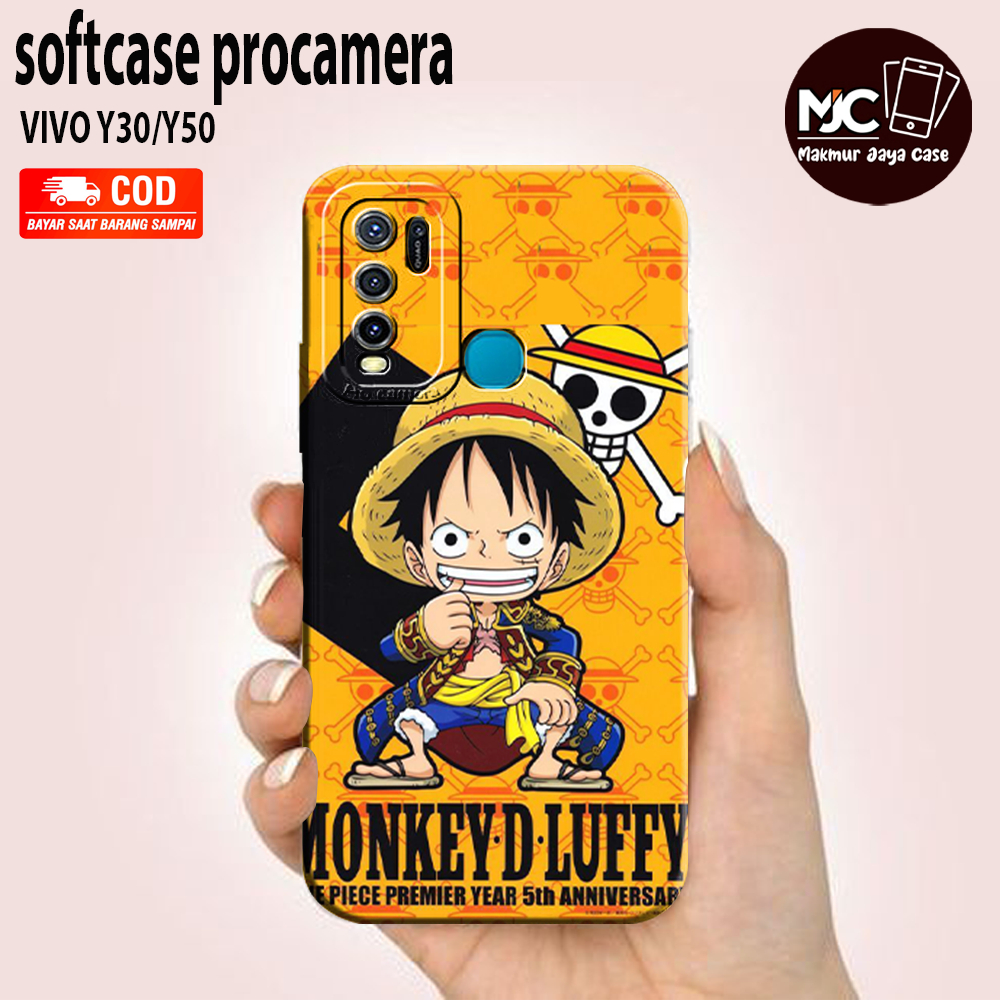 MAKMUR - Case VIVO Y30 VIVO Y50 Terbaru - Fashion Case KARTUN  - Casing Hp VIVO Y30 VIVO Y50 Terbaru
