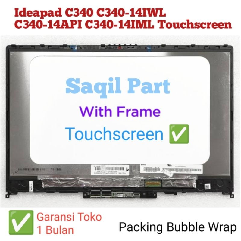 LCD LED LAYAR LENOVO IDEAPAD C340 C340-14IWL C340-14IML C340-14API FHD