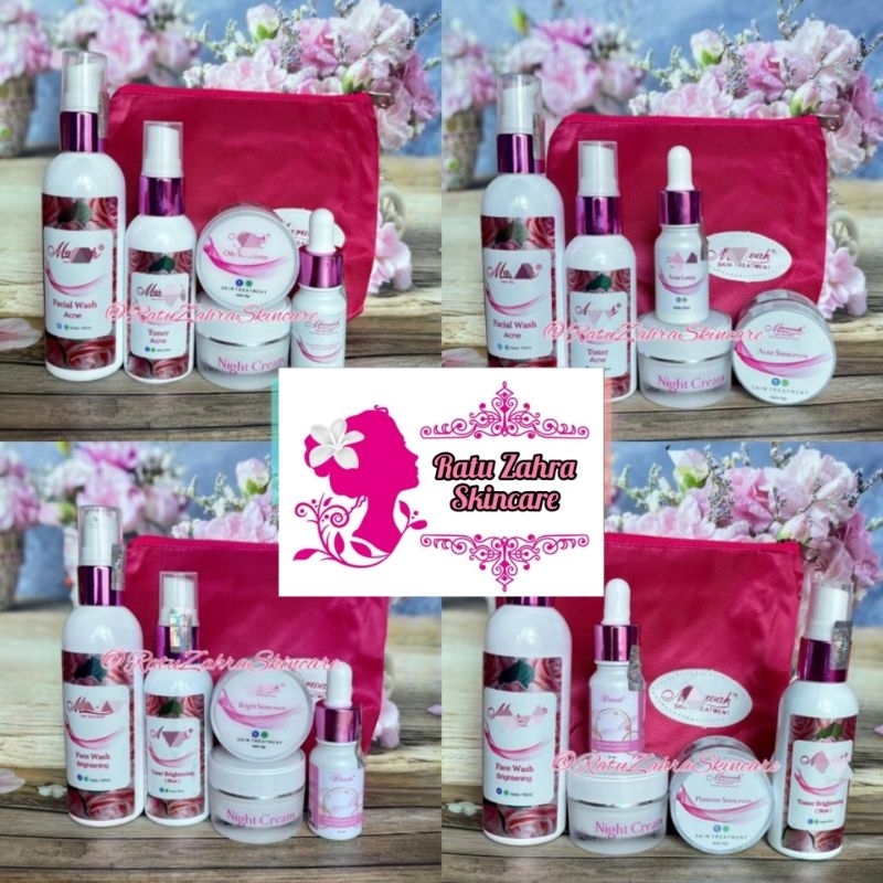 MARVVAH SKINCARE ALL VARIAN PAKET CREAM MARWAH