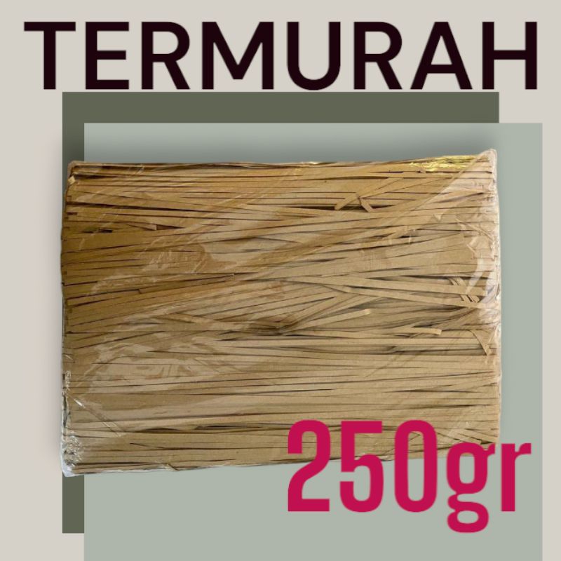 

( 250GR) TERMURAH!! SHREDDED PAPER / KERTAS CACAH SERUT KAWUL / ISI GIFT BOX