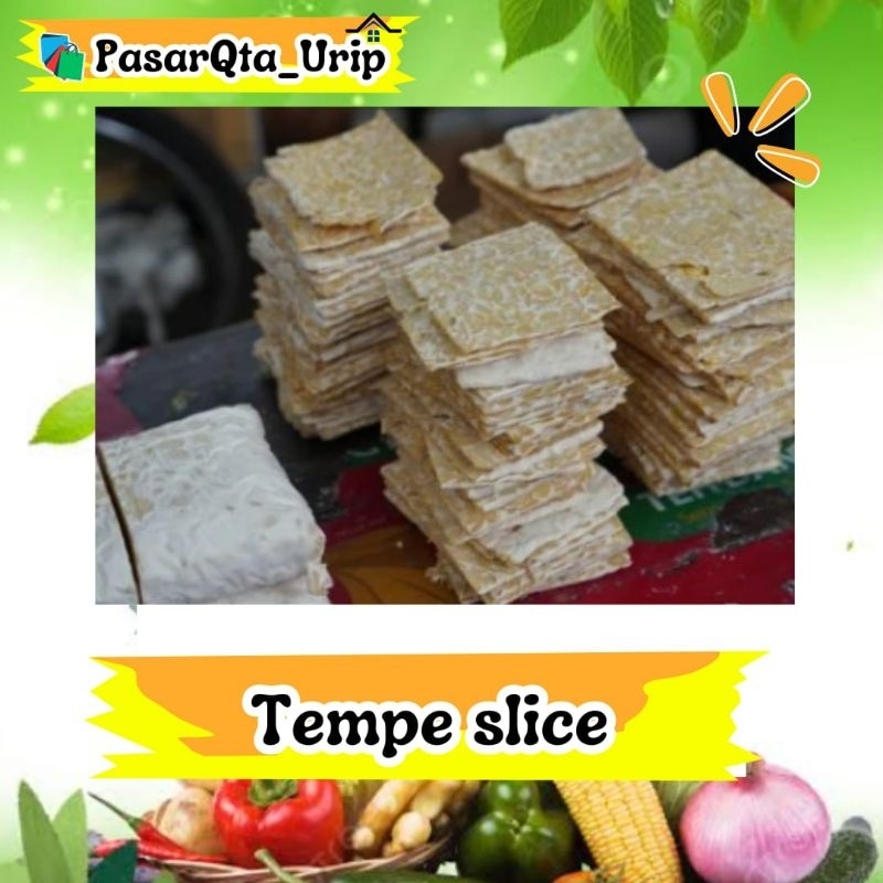 

Tempe slice tempe bahan gorengan / pasar online makassar