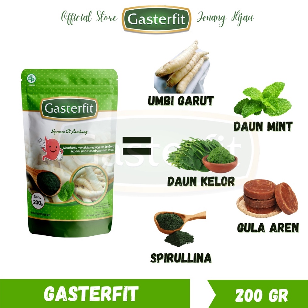 

12.12 Flash Sale GASTERFIT Tepung Garut Pati Garut 100% Original Sudah BPOM 200 Gram Obat Maag Asam Lambung buruan