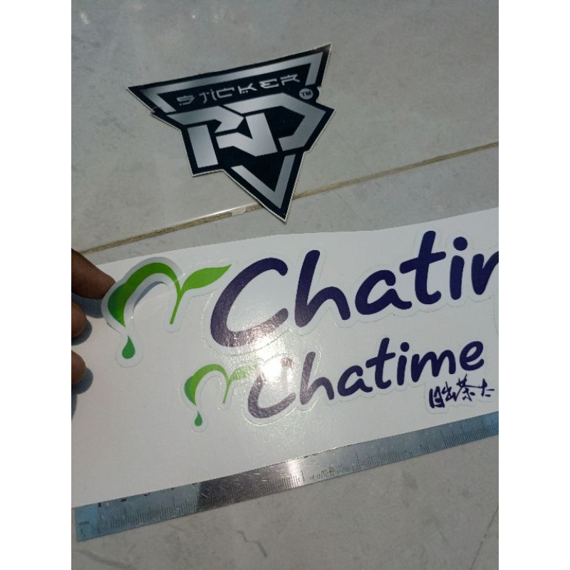 striping Chatime/sticker Chatime