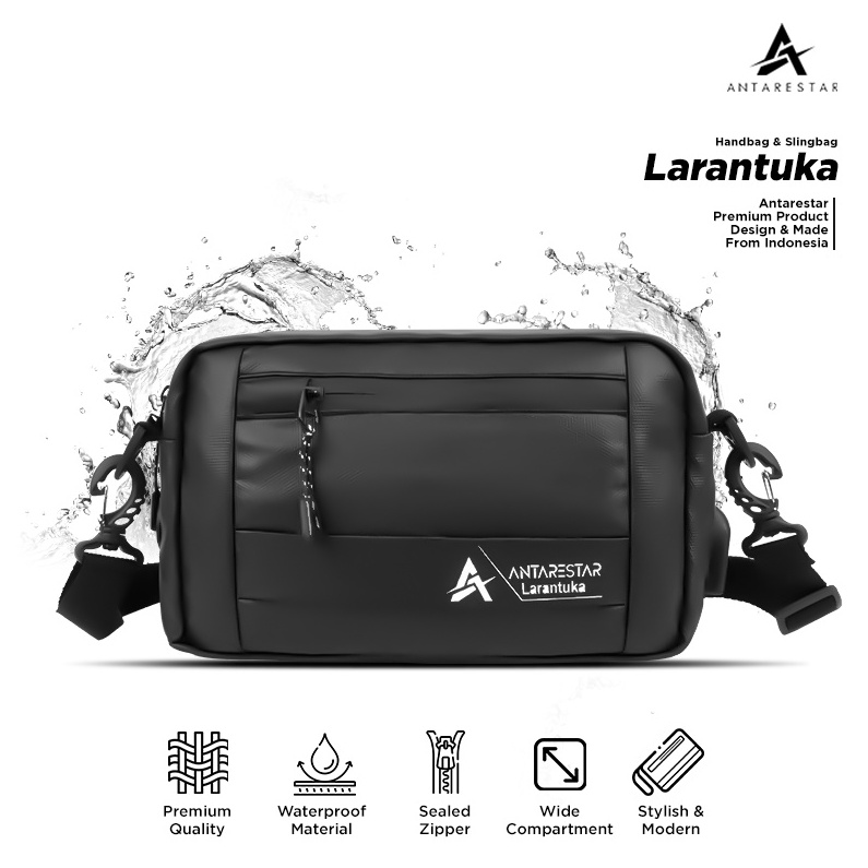 [✣G1(] ANTARESTAR Official - Handbag Larantuka Tas Selempang Pria wanita Sling Bag Out of Trend