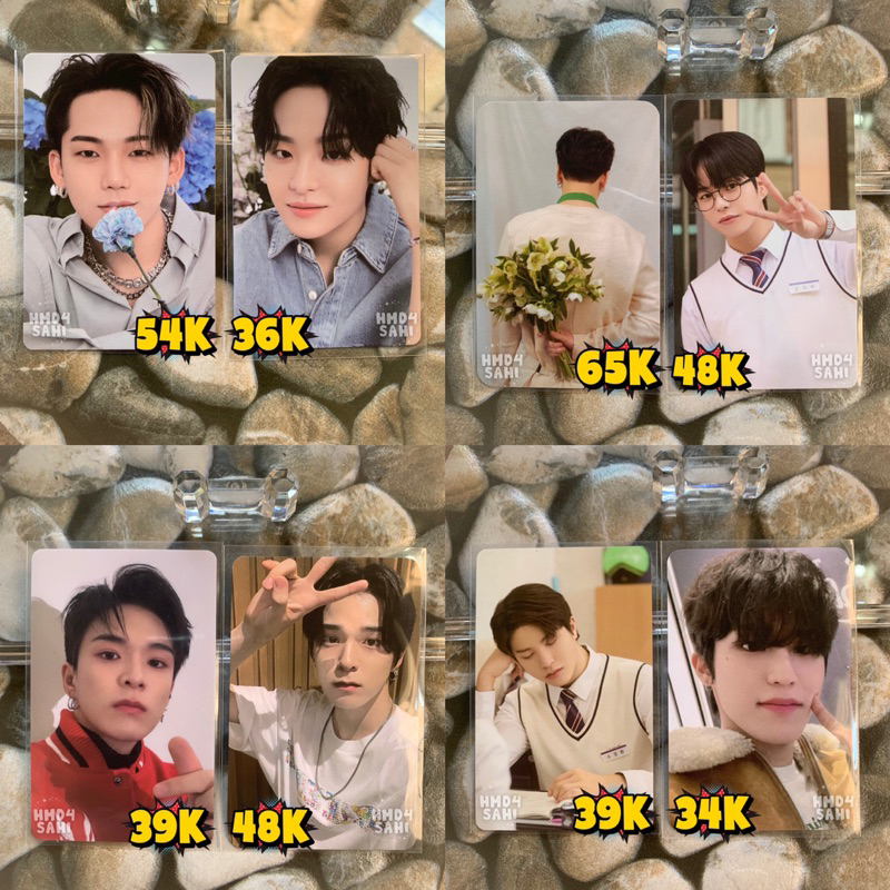 photocard treasure official tmc reboot night garden hello jakmer blooming