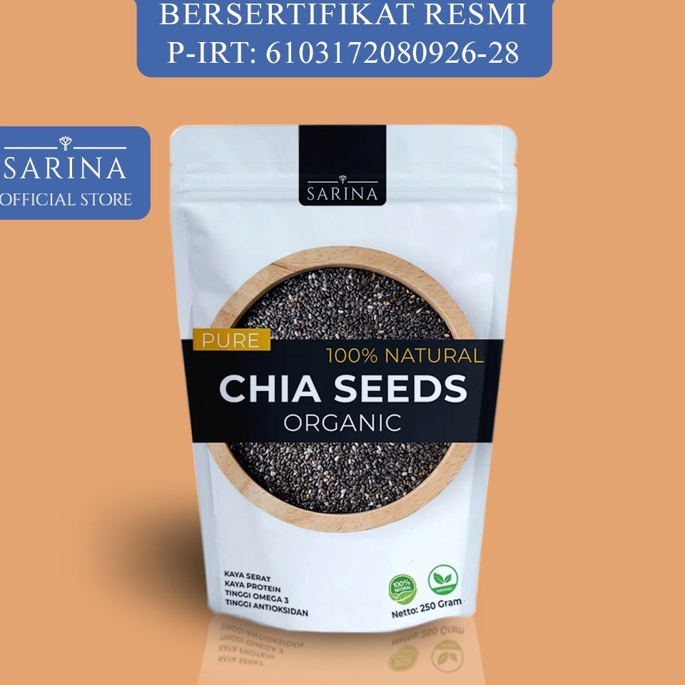 

Bay@r Di Tempat Organic Black Chia Seed Chiaseed Hitam Organik Sale of Month