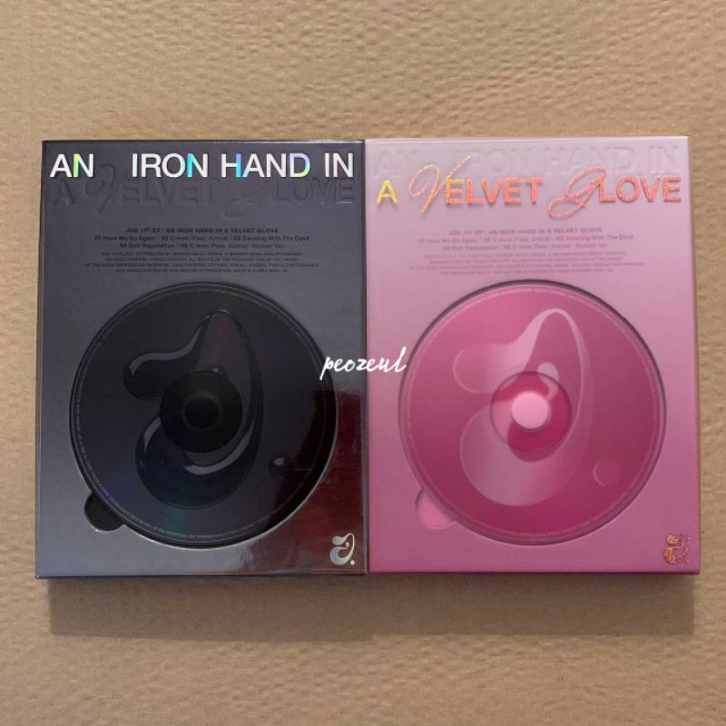 [READY] JINI 1st EP Sealed Mini Album - An Iron Hand In A Velvet Glove