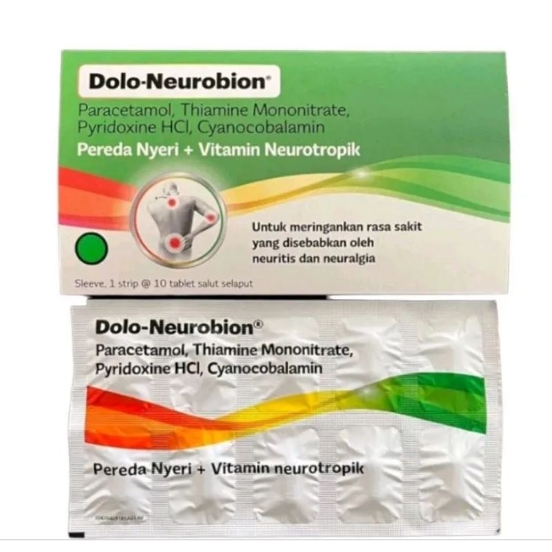 Dolo-Neurobion pereda nyeri vitamin otot pegal pegal kesemutan Vitamin neurotropik