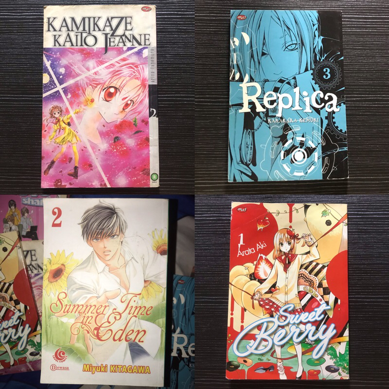 Preloved Komik Replica Sweet Berry Summer Time in Eden Kamikaze Kaito Jeanne