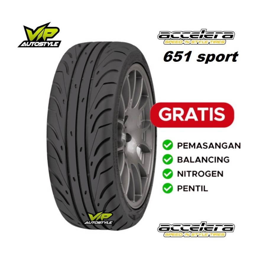 Ban Mobil accelera Ring 15 Murah ACCELERA 651 SPORT TW 200 195 50 R15 - Toko Ban Spooring Jakarta