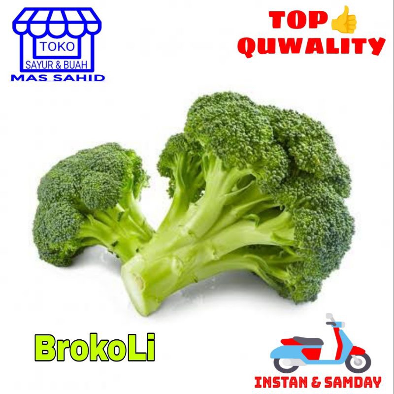 

Brokoli Segar Sayur Brokoli 1 Batang 200g/300g